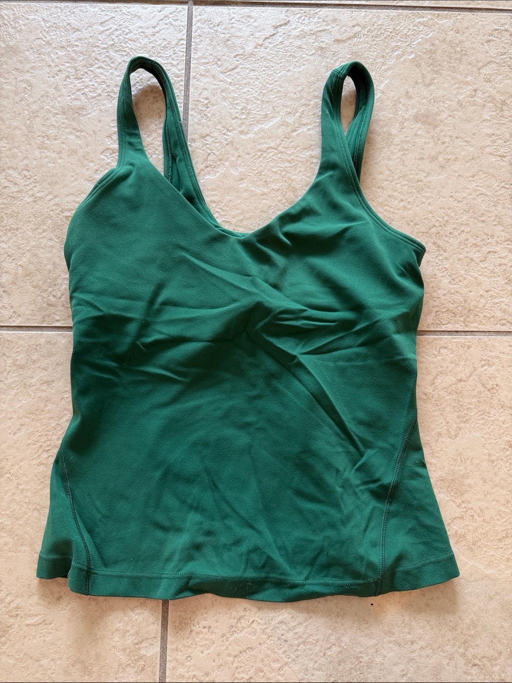 lululemon athletica Emerald Green Tank Top